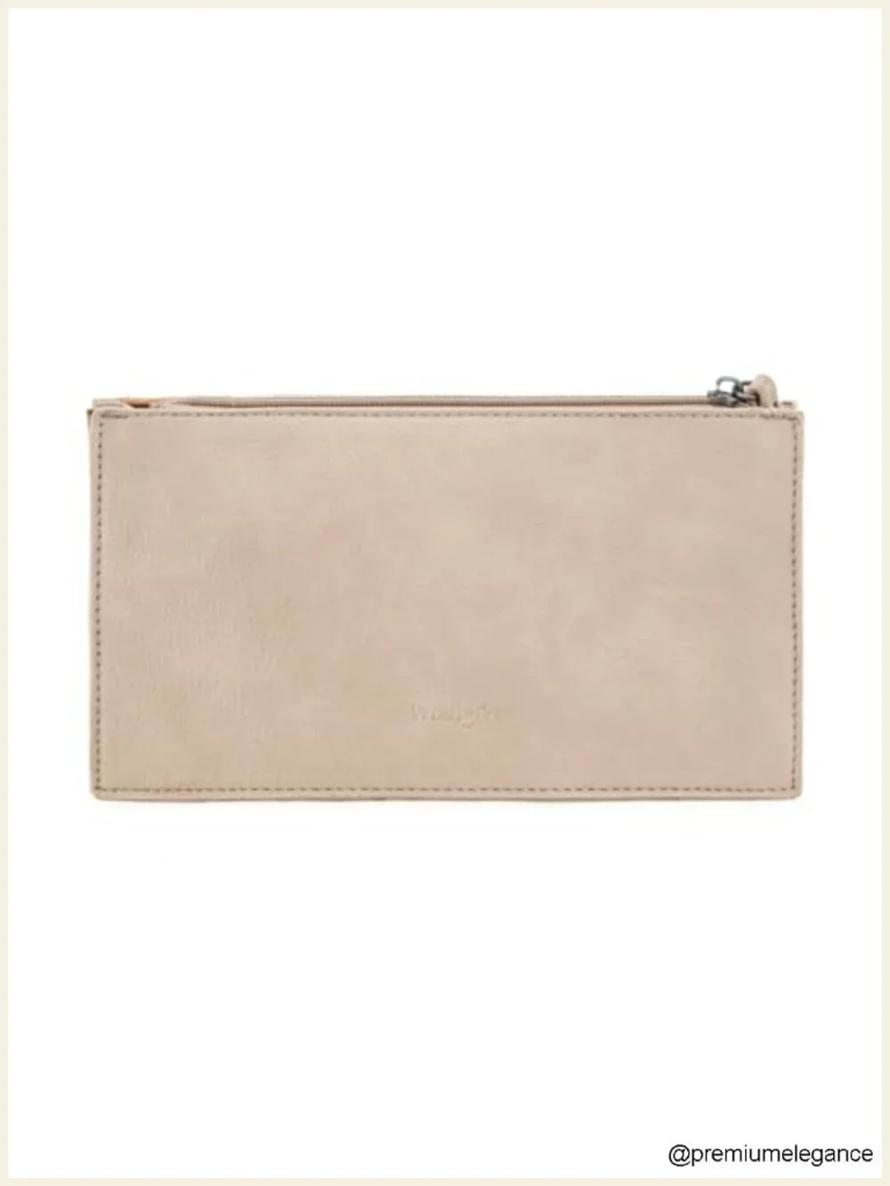 Western Wristlet Clutch Purse with Towel Embroidery Zipper Wrist Strap